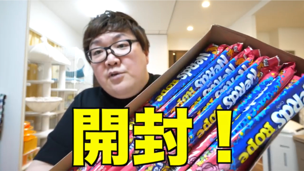 デカキンお菓子動画シリーズ！あのロープキャンディやアイスやチョコはどこで買える？